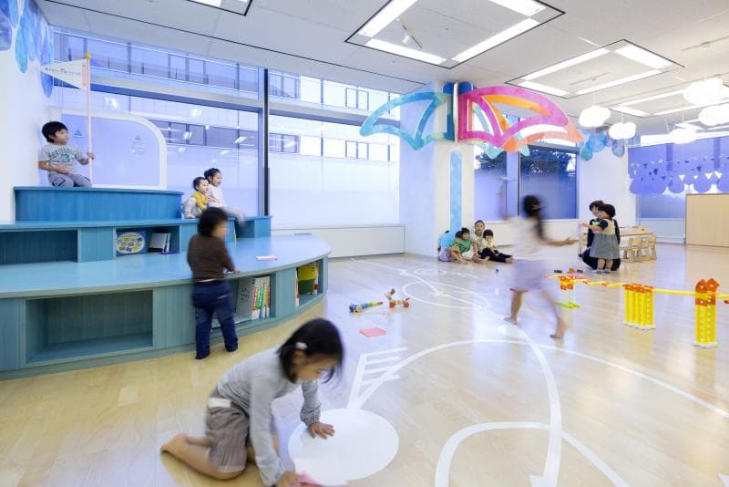 Weathernews公司幼儿园“WNI RAIN KIDS HOUSE”