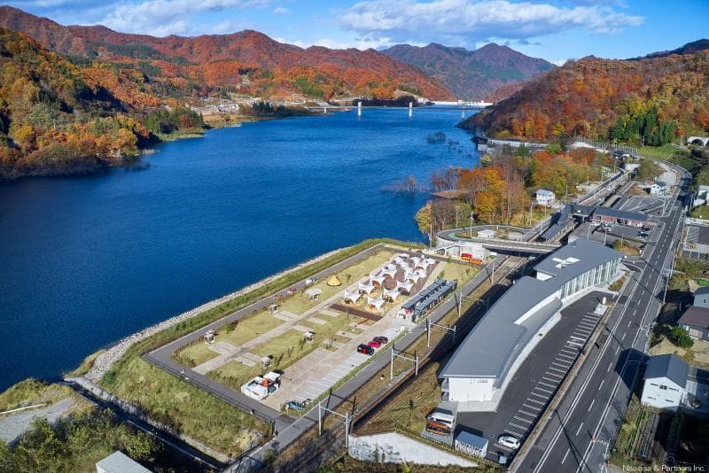 川原湯温泉あそびの基地NOA(ノア)/ 川原湯温泉駅キャンプ場