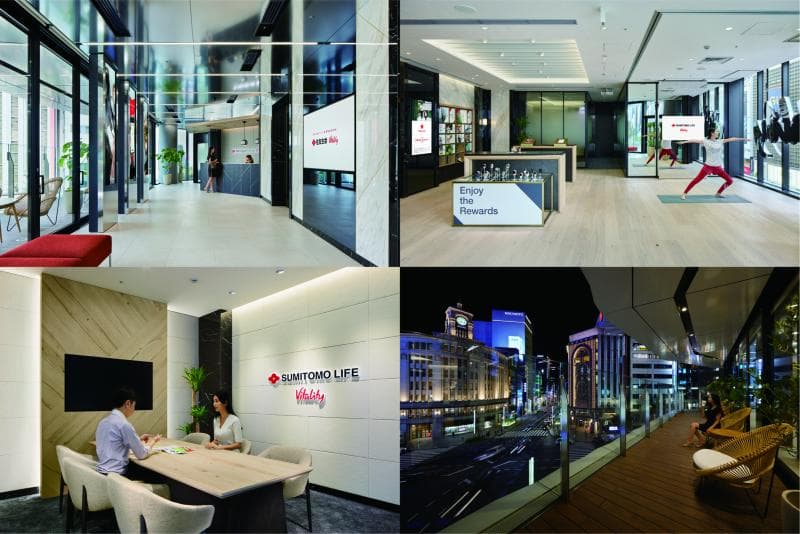 住友生命「Vitality」プラザ銀座Flagship店
