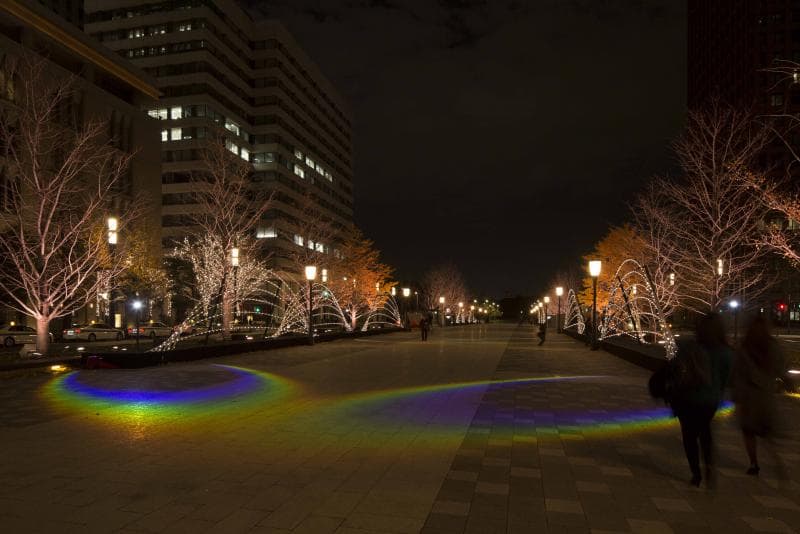 光之庆典“东京Miti Terrace 2015”