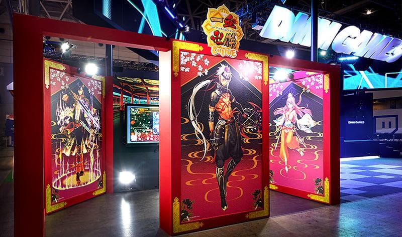 東京ゲームショウ2016「DMM GAMES 」 “一血卍傑ーONLINEー” フォトブース