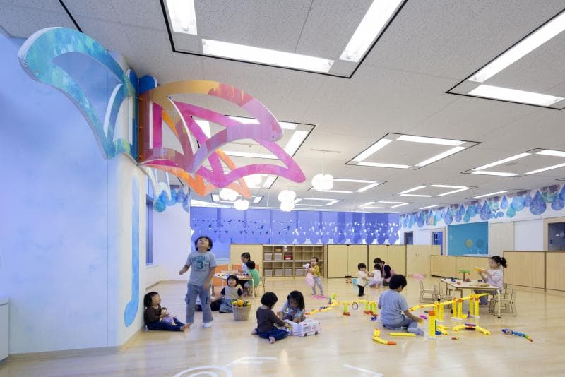 Weathernews公司幼儿园“WNI RAIN KIDS HOUSE”