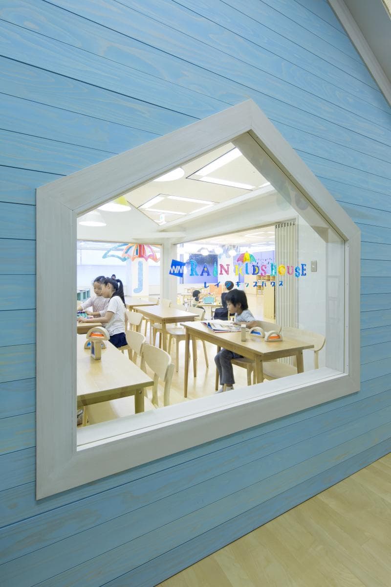 Weathernews公司幼儿园“WNI RAIN KIDS HOUSE”