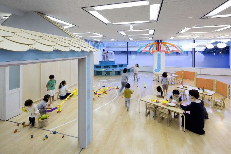 Weathernews公司幼儿园“WNI RAIN KIDS HOUSE”