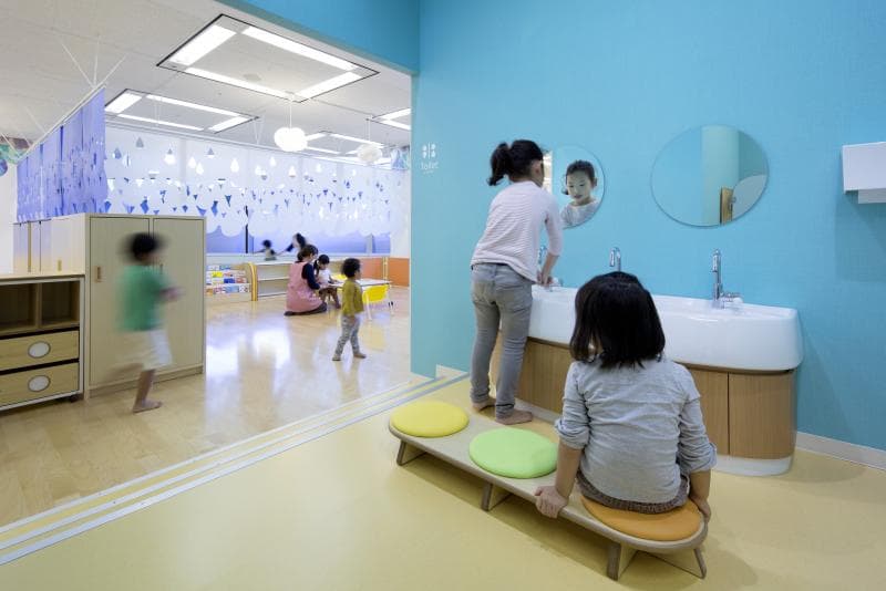 Weathernews公司幼儿园“WNI RAIN KIDS HOUSE”
