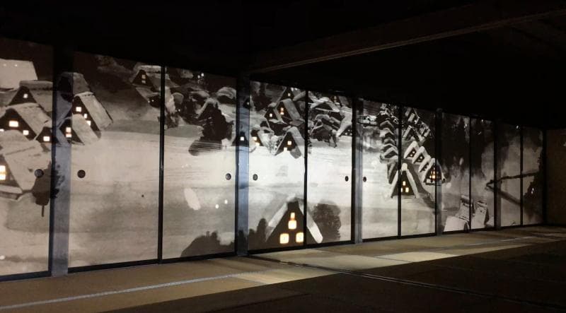 高山陣屋 ひだしんプロジェクションマッピング
