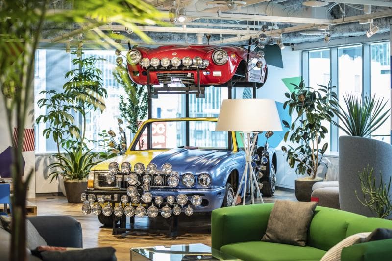 Bosch Shibuya Head Office Office, 10th Floor, "The NEST"