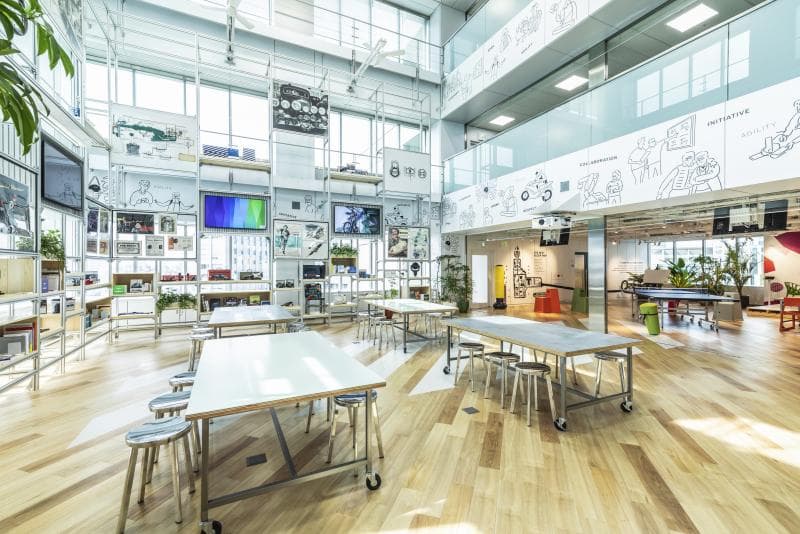 Bosch Shibuya Head Office Office, 10th Floor, "The NEST"