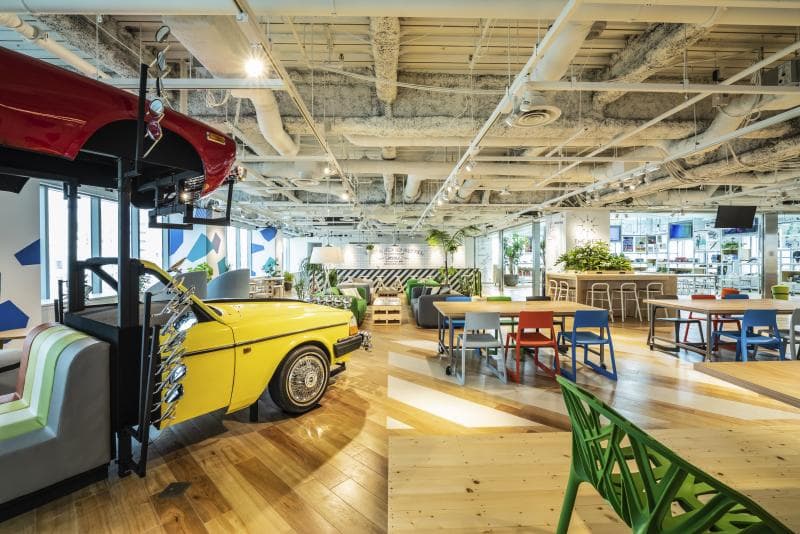 Bosch Shibuya Head Office Office, 10th Floor, "The NEST"