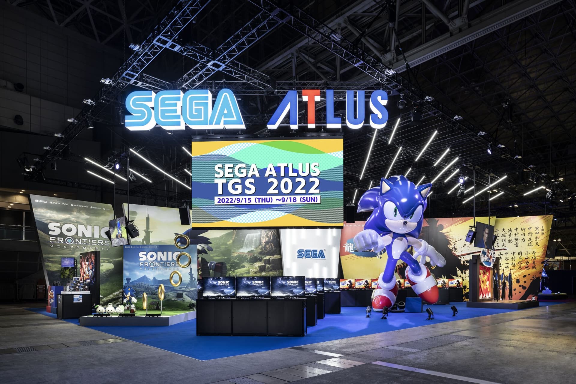 東京ゲームショウ2022 セガ/アトラスブース