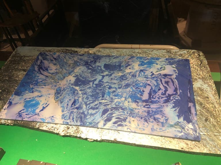 完成品の板材です