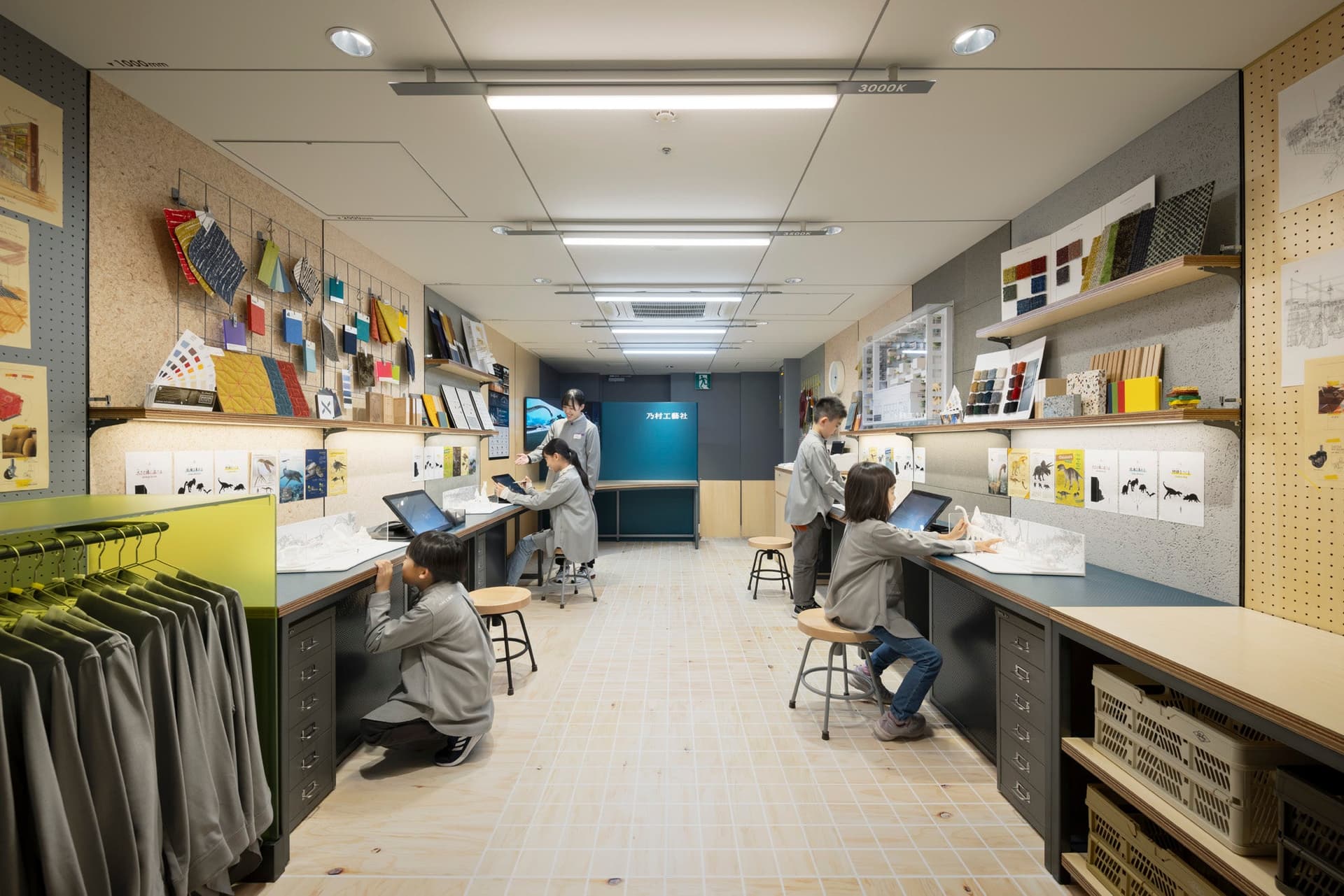 KidZania Fukuoka NOMURA Co.,Ltd. Pavilion "Space concept design Studio"
