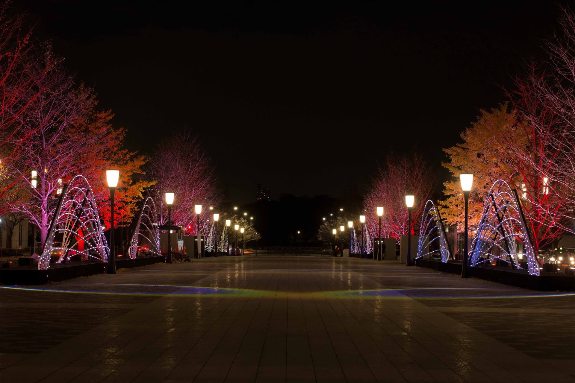 光之庆典“东京Miti Terrace 2015”