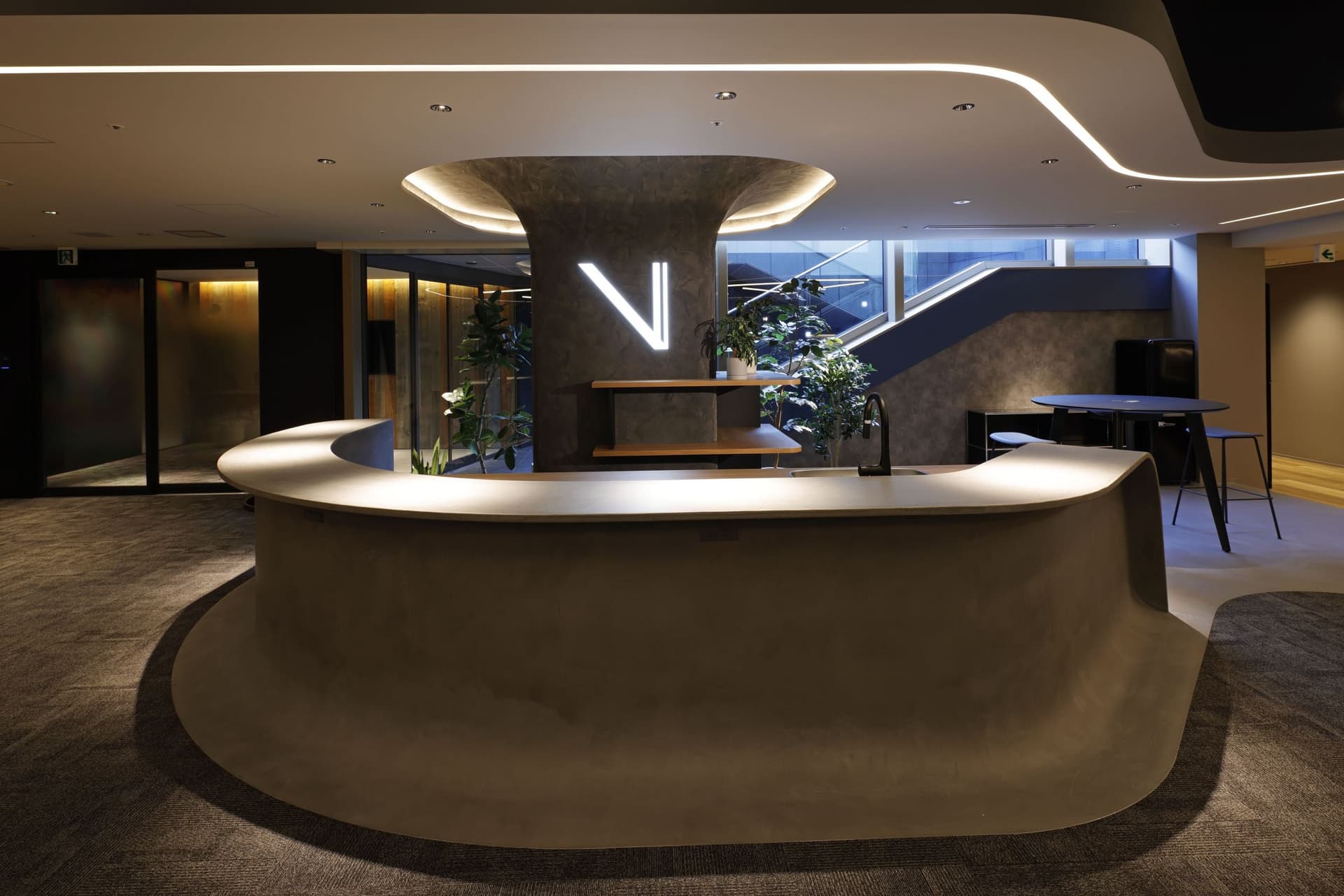 THE SEVEN Co., Ltd. B1F Office 2