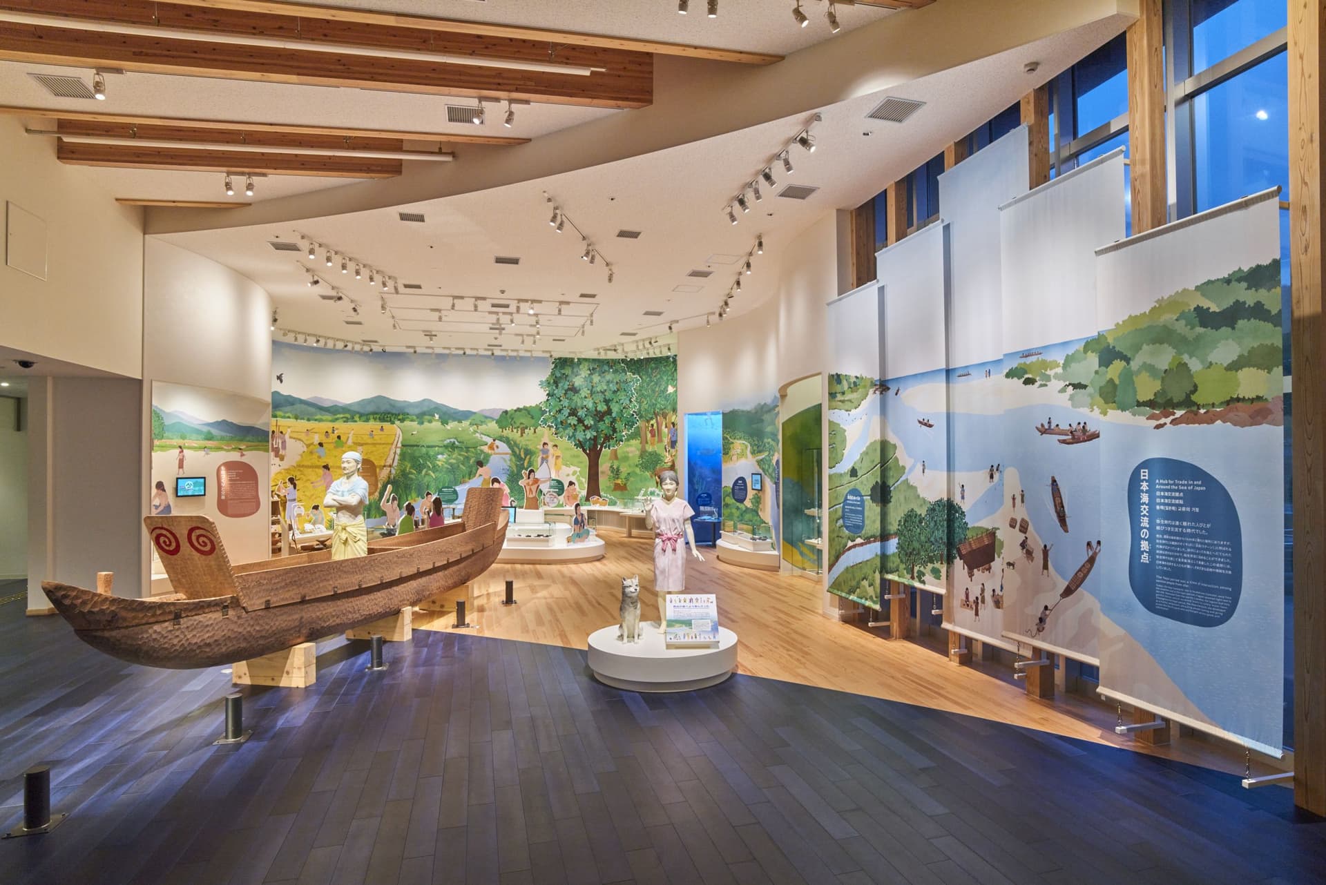 Aotani Kamijichi Historical Site Park displays Facility: Guidance Building / Important Cultural Property Building