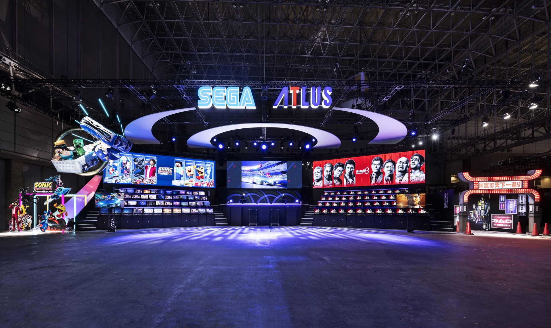 Tokyo Game Show 2025 Sega/Atlus booth