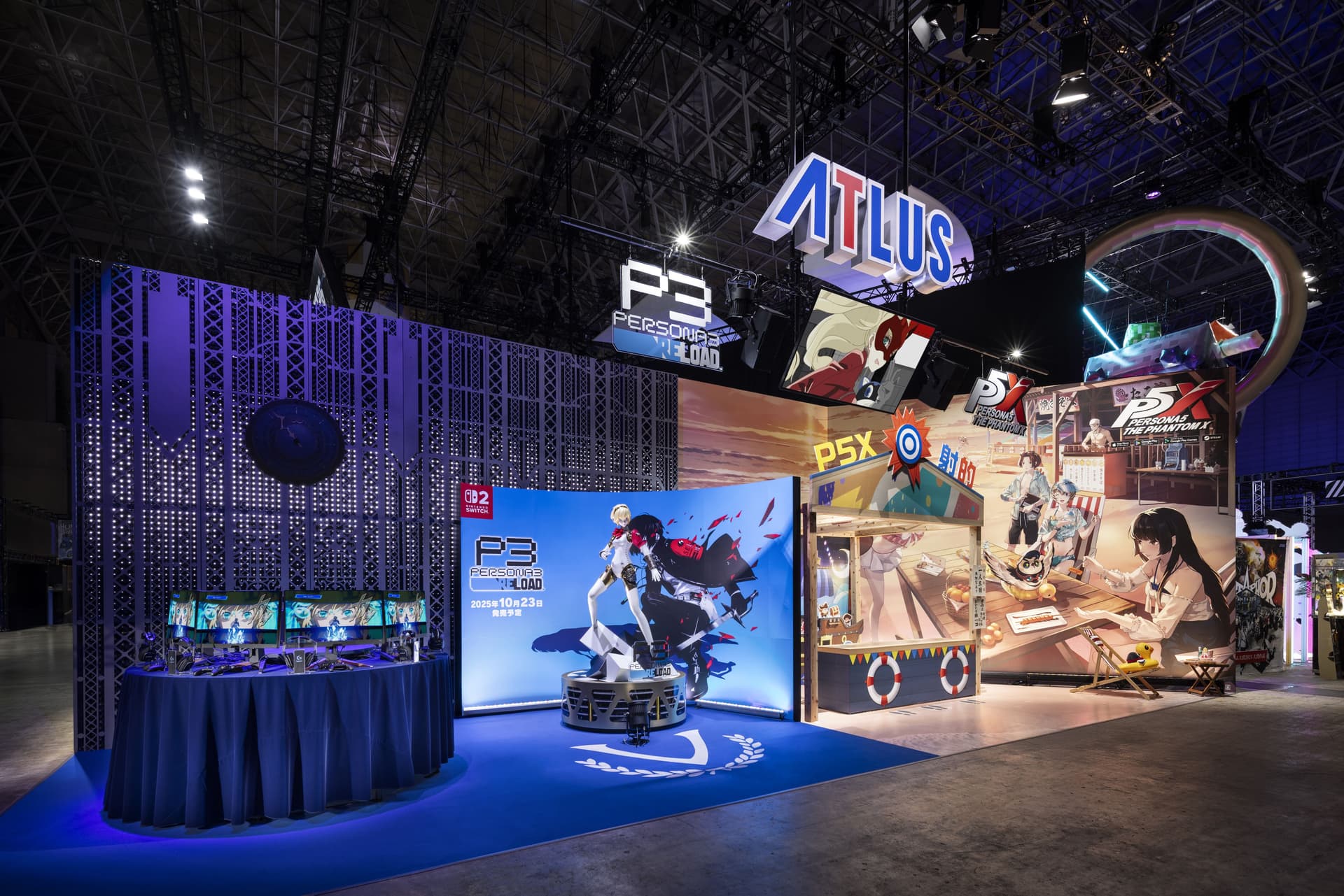 Tokyo Game Show 2025 Sega/Atlus booth
