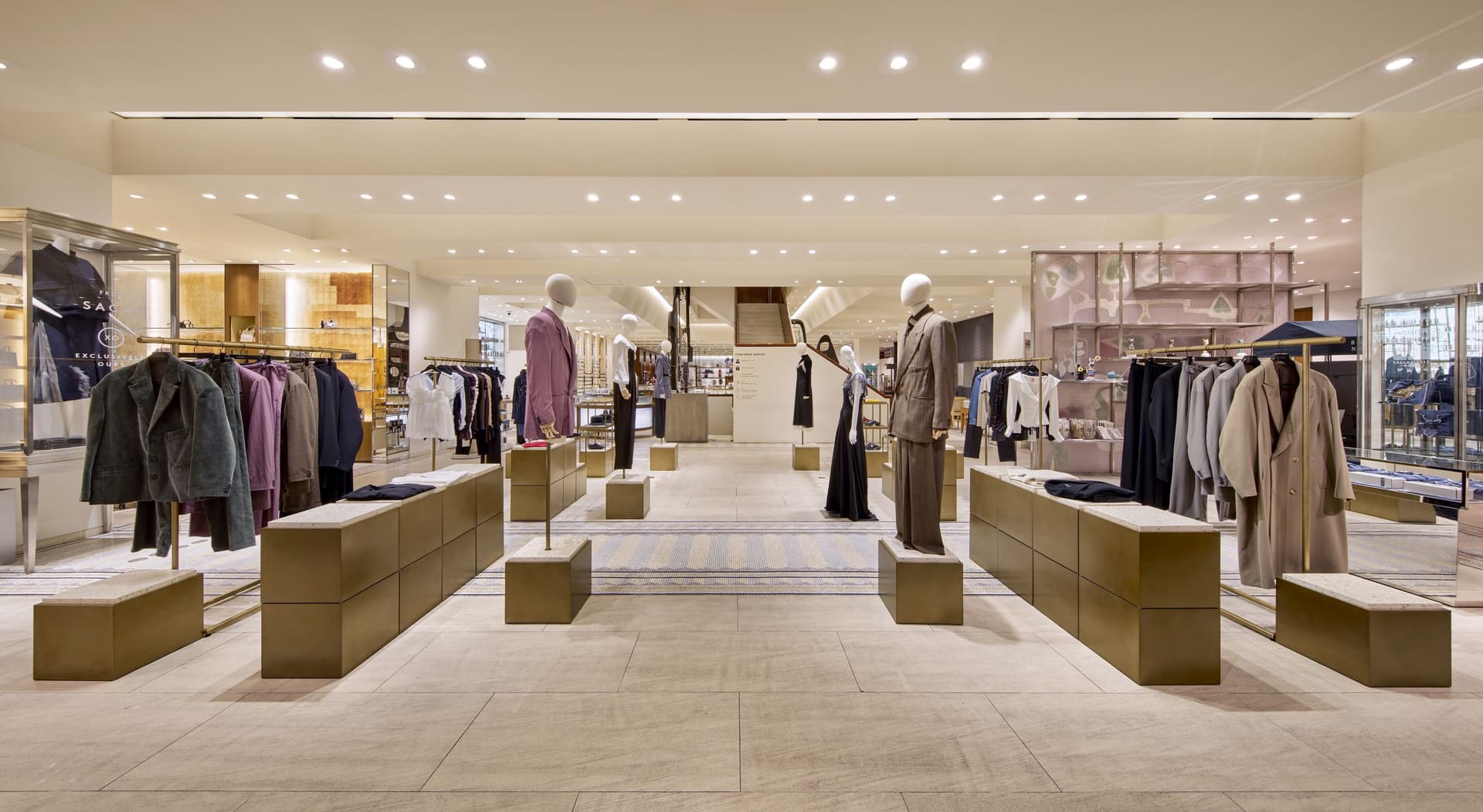 Barneys New York Ginza flagship store 1st and 2nd floors renovated