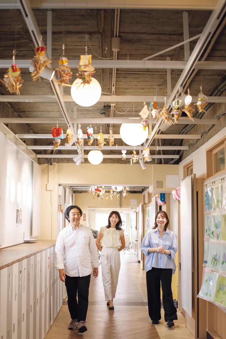 放学后的孩子也好,地区的大人也好,都能成为自己居所的未来的学校
