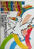 セビリア万国博覧会-ポスター-4