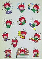 国際花と緑の博覧会-スタンプ･シール-101