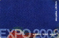 EXPO ZARAGOZA 2008-入場券-1